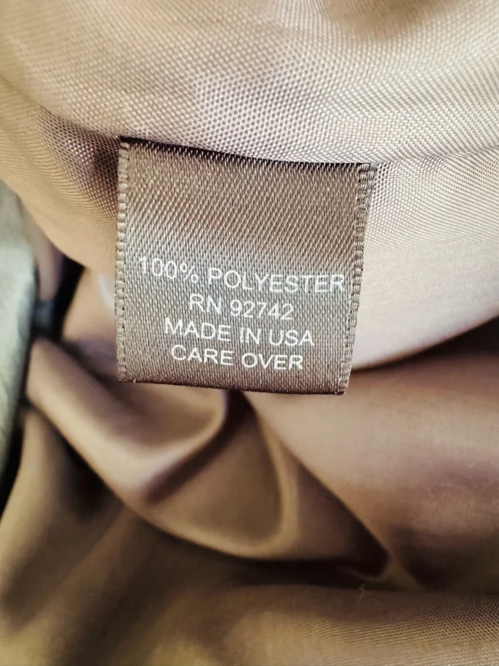 Juliana Collezione Gray Embroidered Midi Skirt Gold Floral Lined USA 8 - Picture 11 of 16